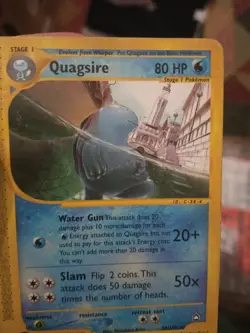 Pokemon Quagsire 30/147 Aquapolis - Rare Not Holo ENG EXC WOTC Arita - Image 4