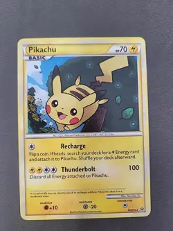 LP/NM Pikachu HGSS03 Pokemon TCG: 2010 HGSS Black Star Promo - Image 1