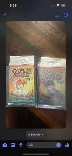 selling my sealed vintage collection of pokemon packs . 24 packs Total. - Image 1