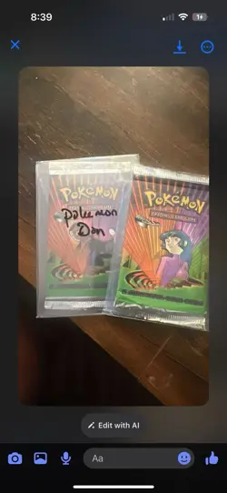 selling my sealed vintage collection of pokemon packs . 24 packs Total. - Image 3