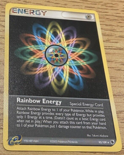 Pokemon TCG Ruby & Sapphire Rainbow Energy 95/109 Rare - Image 1