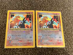Pokemon TCG WOTC Black Star Promo 34 Holo Entei - Lot of 2 - Image 1