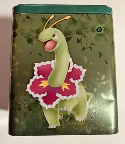 Pokemon TCG - 2022 Grass Stacking Tin - Sealed-*Slight dent On One Side - Image 1