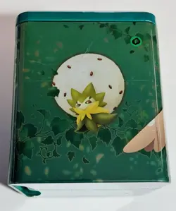 Pokemon TCG - 2022 Grass Stacking Tin - Sealed-*Slight dent On One Side - Image 3