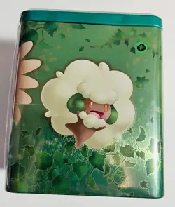 Pokemon TCG - 2022 Grass Stacking Tin - Sealed-*Slight dent On One Side - Image 4