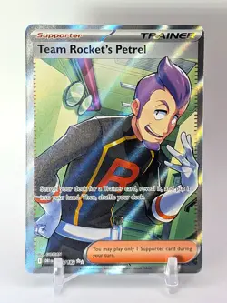 Team Rockets Petrel Ultra Rare Holo SV10 Destined Rivals 226/182 NM Pokemon TCG - Image 1