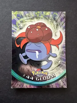 Pokemon Topps Series 1 Blue Logo Holo #44 Gloom - Image 1