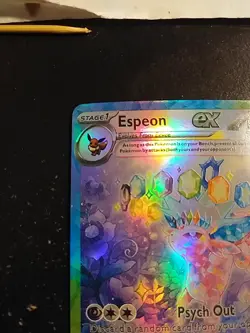 Pokemon Espeon ex #155/131 SV: Prismatic Evolutions (PRE) Spec Illustration Rare - Image 3