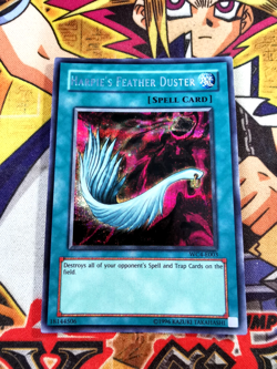 Harpie's Feather Duster wc4-e003 (NM+) Prismatic-Secret Rare Yu-Gi-Oh! - Image 1