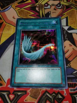 Harpie's Feather Duster wc4-e003 (NM+) Prismatic-Secret Rare Yu-Gi-Oh! - Image 3