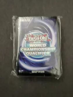 YuGiOh WCQ 2018 World Championship Qualifier Sleeves (Sealed) - Purple - Image 1
