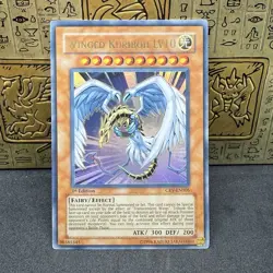 Yugioh Winged Kuriboh LV10 CRV-EN005 Ultra Rare 1st Edition NM - Image 1