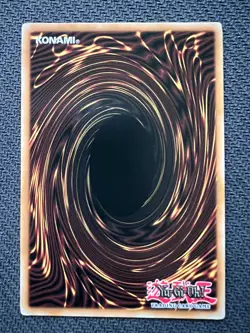 Yugioh Gorz the Emissary of Darkness Limited Ed Ghost/Gold Rare GLD5-EN024 LP/NM - Image 2