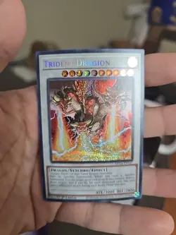Trident Dragion MP24-EN147 Prismatic Secret Rare 1st Edition Yu-Gi-Oh! NM - Image 1