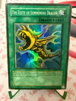 Yu-Gi-Oh! The Flute of Summoning Dragon Holo--Near Mint - Image 1