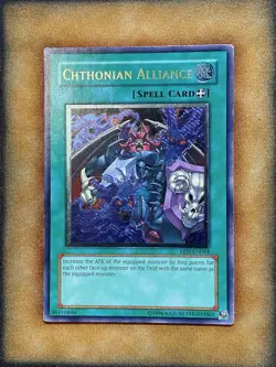 Yugioh Chthonian Alliance EEN-EN044 Ultimate Rare LP - Image 1