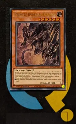 ROTA-EN013 Primite Imperial Dragon Ultra Rare 1st Edition YuGiOh - Image 1
