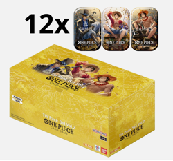 One Piece Card Game - Tin Pack Set Vol.2 (TS-02,OP13) x12 - EN PRESALE 30/01/26 - Image 1