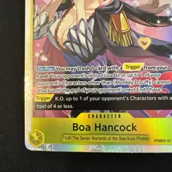 One Piece TCG Boa Hancock PRB02-017 SR NM - Image 5