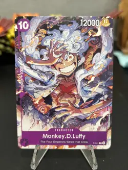 * Monkey.D.Luffy *P-041 One Piece Starter Deck 18: PURPLE Promo TGC NM - Image 1