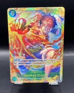 Monkey.D.Luffy OP13-118 SEC One Piece Carrying On His Will Near Mint - Image 1