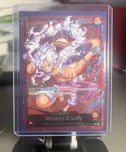 One Piece Monkey.D.Luffy ST21-001 Starter Deck Gear 5 Foil - Image 1