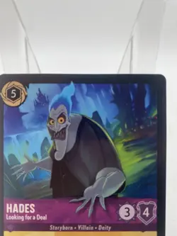 Hades - Looking for a Deal 56/204 Whispers in the Well - Disney’s Lorcana NM - Image 2