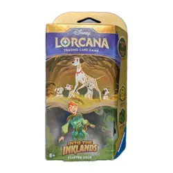 Disney Lorcana Into the Inklands Starter Deck Amber & Emerald - Image 1
