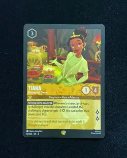 2023 Disney Lorcana TCG English 16/204 EN 6 Tiana Restaurant Owner VN28 - Image 1