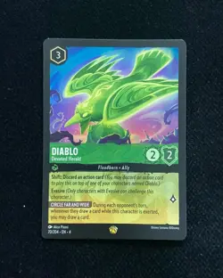 2024 Disney Lorcana TCG English Diablo-Devoted Herald 70/204 EN 4 Legendary VN28 - Image 1