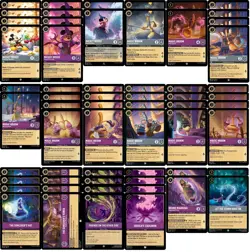 Mickey Mouse Disney Lorcana Deck - Magic Brooms - Custom Built Powerful -60 Card - Image 1