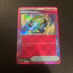 Miracle Headset ACE SPEC Surging Sparks SET 183/191 Pokemon TCG Card NM - Image 1