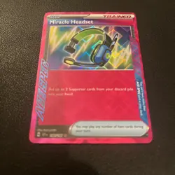 Miracle Headset ACE SPEC Surging Sparks SET 183/191 Pokemon TCG Card NM - Image 2