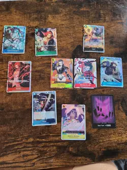 One Piece Tcg BULK 3rd Anniversary Luffy +SR's And 100 Card Bulk Commons/ Rare - Image 1