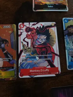 One Piece Tcg BULK 3rd Anniversary Luffy +SR's And 100 Card Bulk Commons/ Rare - Image 4