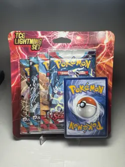 Pokemon TCG Lightning Set Pack with Bonus Card New/Sealed - Image 1