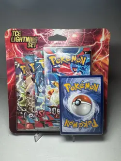 Pokemon TCG Lightning Set Pack with Bonus Card New/Sealed - Image 2