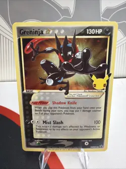 Greninja Gold Star SWSH144 - Celebrations Promo - #144 Holo Pokemon Card - Image 1
