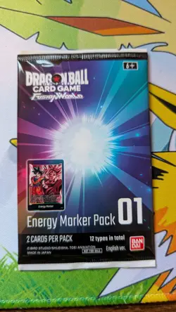 NEW Dragon Ball Super Fusion World Card Game, Energy Marker Pack 01 (English) - Image 1