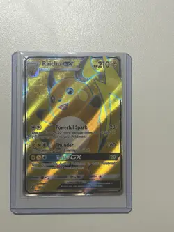 Blastoise GX SM189 + Raichu GX SM90 Lot Holo Promo Pokemon Cards DAMAGED - Image 3
