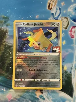 Radiant Jirachi 120/195 Prize Pack Series Cards Holo LP - Image 1