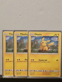 Pokemon TCG Pikachu Holo Sun & Moon SM183 Black Star Promo Card - Image 2