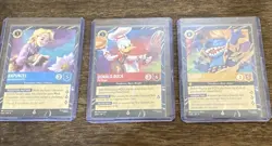 Disney Lorcana Magical Places Stitch Rapunzel Donald Duck EPCOT Promo Cards Set - Image 1