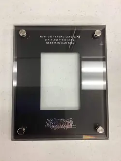YuGiOh - Dark Magician Girl Stainless Steel Case - NO CARD SEE DESC. - Image 1