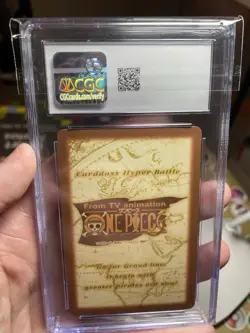 Vintage One Piece TCG BEAR KING! 2001 CCG Holo CARD Near Mint CGC 9, Japanese - Image 5