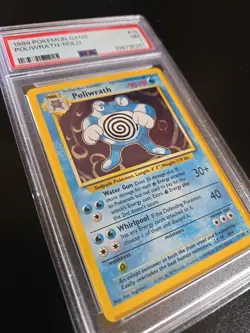 Poliwrath Holo 13/102 PSA 7 WOTC Pokemon TCG Base Set 1999 Vintage Card - Image 4