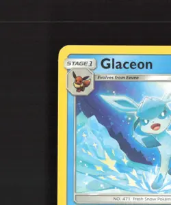 Glaceon SM238 Sun & Moon Black Star Promo Pokemon Card NM - Image 3