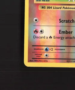 Charmander 9/108 Evolutions Reverse Holo Pokemon Card LP+ - Image 5