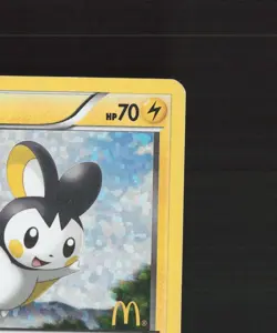 Emolga 6/12 McDonalds 2012 Promo Holo Rare Pokemon Card DMG - Image 4