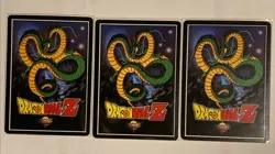 DBZ CCG Lvl1 & Lvl2 Tien 82 83 39 Limited Saiyan Saga Dragon Ball Z Score Cards - Image 2